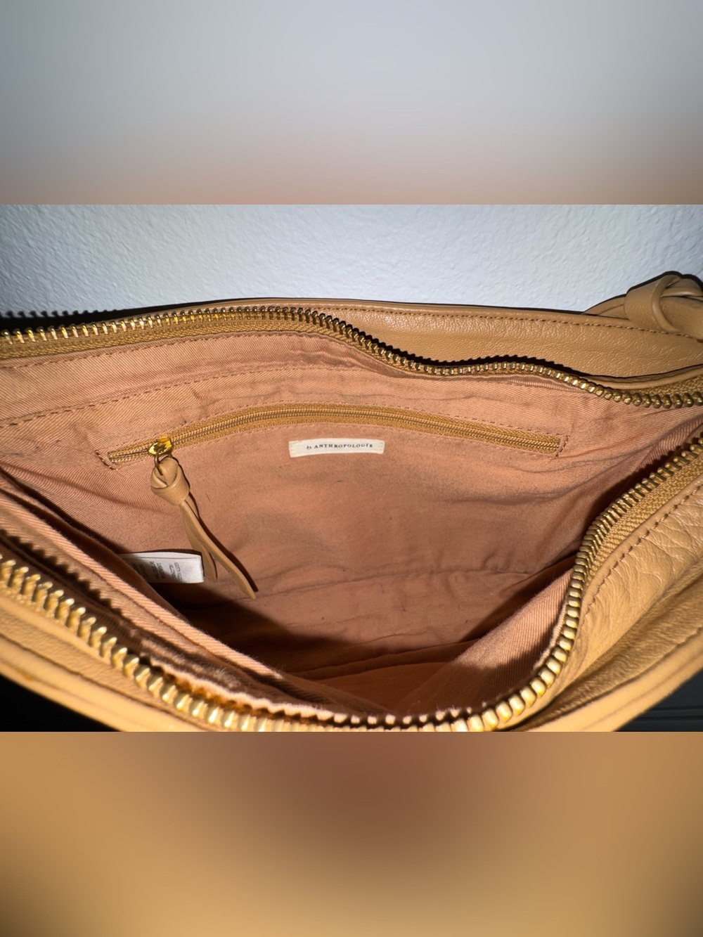 Rare handwoven crossbody/ clutch leather bag by Anthropologie - Picture 4 of 4